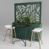 be_mental_kurisce_fireplace_metal_be_screen_green_zelena